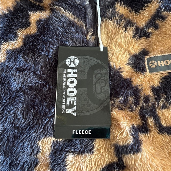 Hooey Southwestern Fleece Pullover Sz. L - Picture 3 of 4